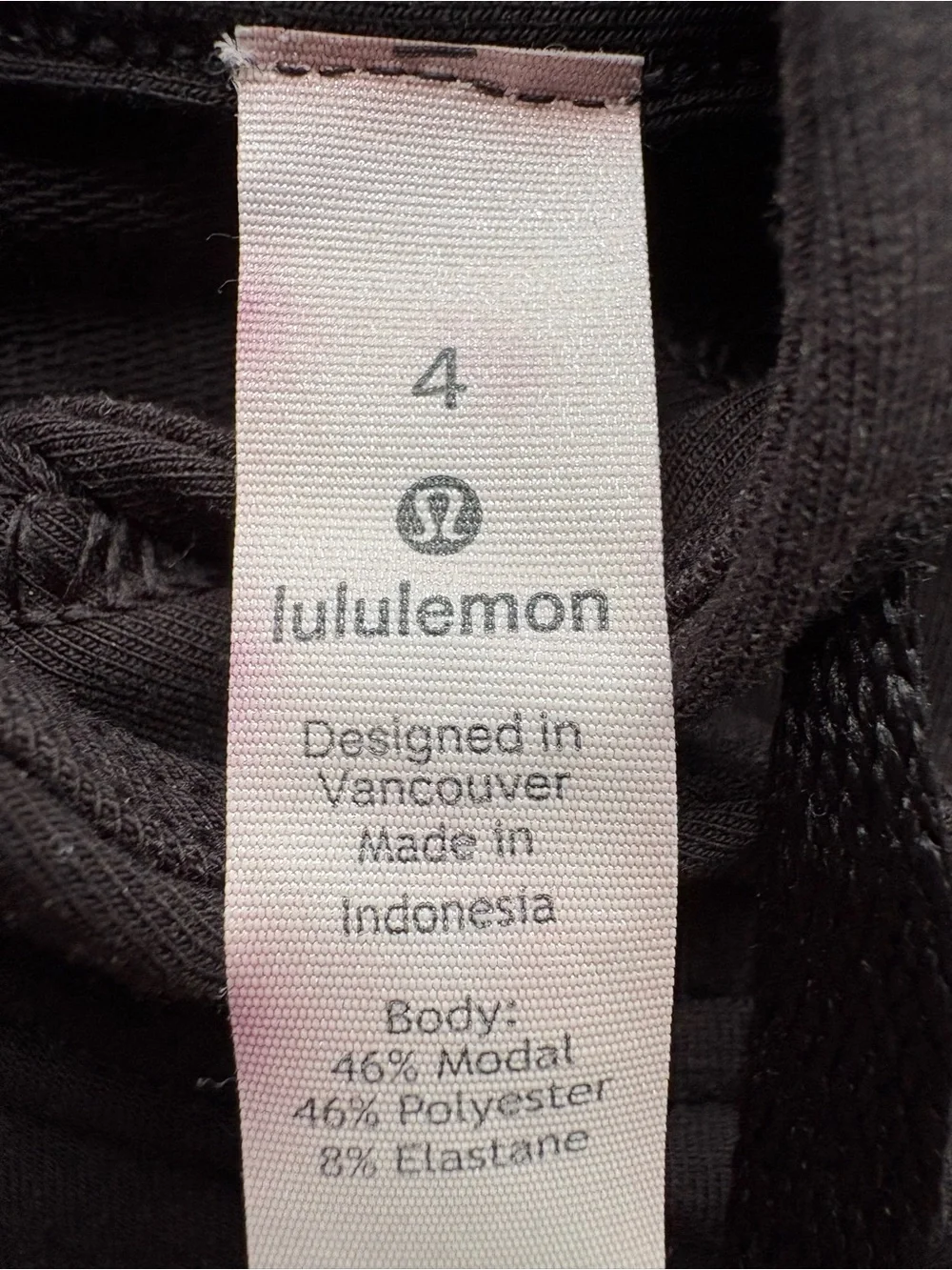 lululemon Sleeveless Black Hoodie Tank Top